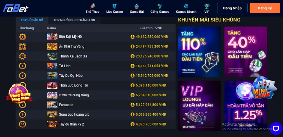 Truy cập trang chủ ok99 win